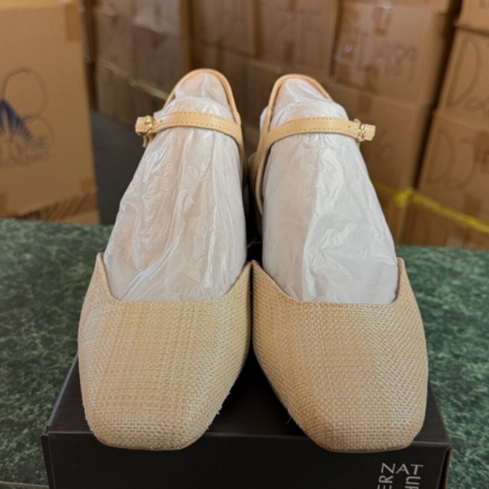 Naturalizer Slingback Block Heel Pumps 9 Wide - Picture 10 of 11